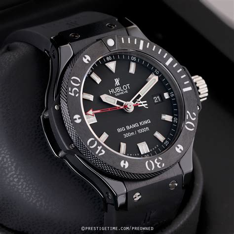 hublot big bang king 12-25-80|Hublot Big Bang King Black Magic Automatic Black .